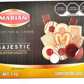 GALLETA SURTIDO TRADICIONAL DE 1 KGS, MARCA SUGERIDA MARIAN MAJESTIC O EQUIVALENTE