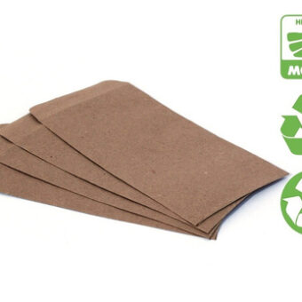 SOBRE COIN KRAFT ECOLOGICO, CON SOLAPA ENGOMADA DE 90 G, MEDIDAS 8.8 X 16.2 CM, (NOMINA) MARCA SUGERIDA CANSA O EQUIVALENTE