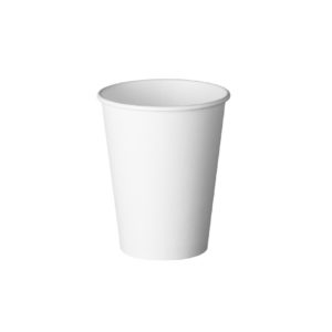 VASO TERMICO PARA CAFE 8 oz. RIPPLE BLANCO, PAQUETE CON 50 PIEZAS, HECHO DE MATERIALES BIODEGRADABLES Y COMPOSTABLES, MARCA SUGERIDA DERAÍZ O EQUIVALENTE